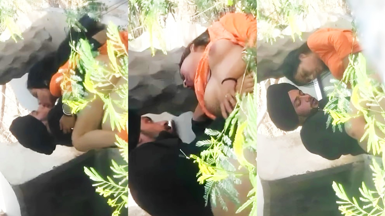 Punjabi Couple Outdoor Sex