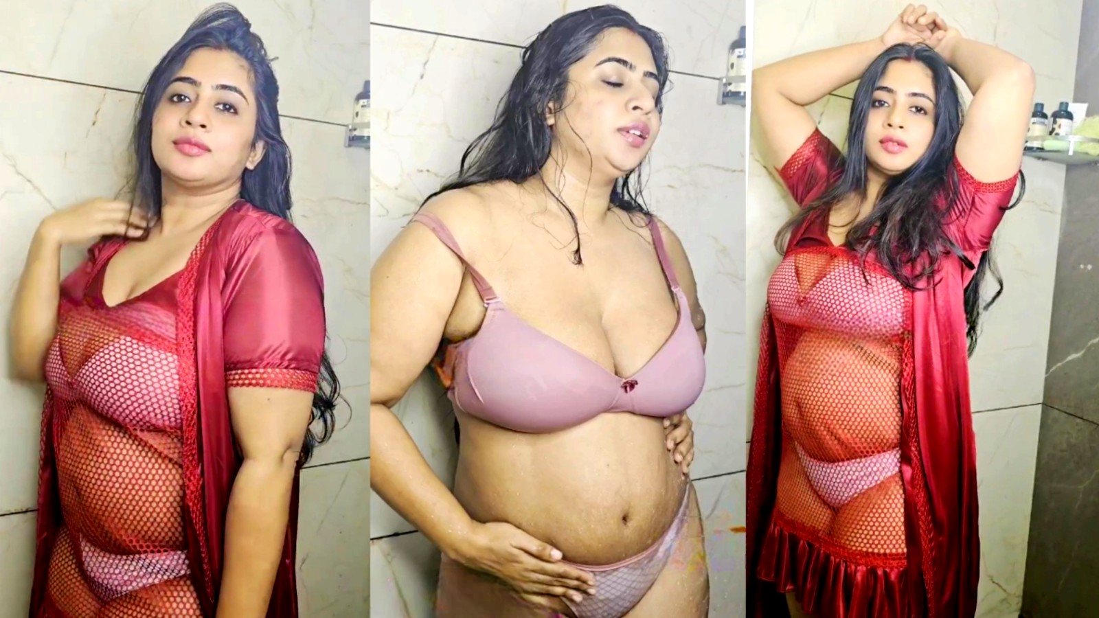 Mallu BBW MILF Nila Nambiar Full Nude Bath App Content